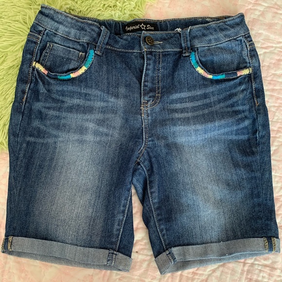 Imperial Star Other - (D17) Girls Imperial Star Jean Shorts Size 16